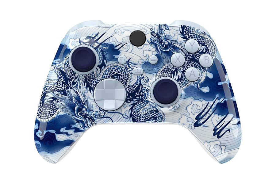 Blue Porcelain Dragon - Custom Xbox Series X/S Controller