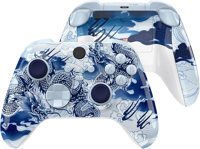 Blue Porcelain Dragon - Custom Xbox Series X/S Controller