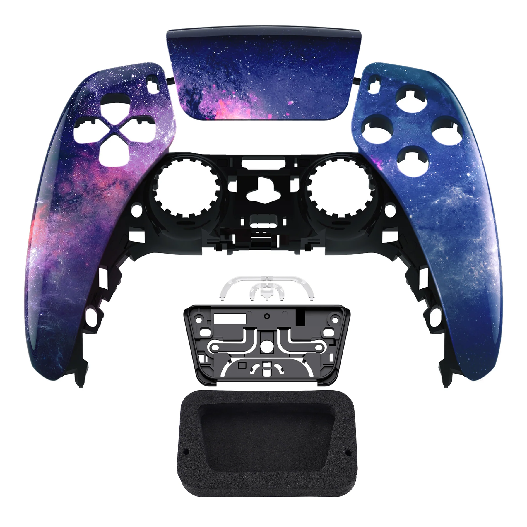 PS5 Front Shell With Touchpad - Galaxy Glossy