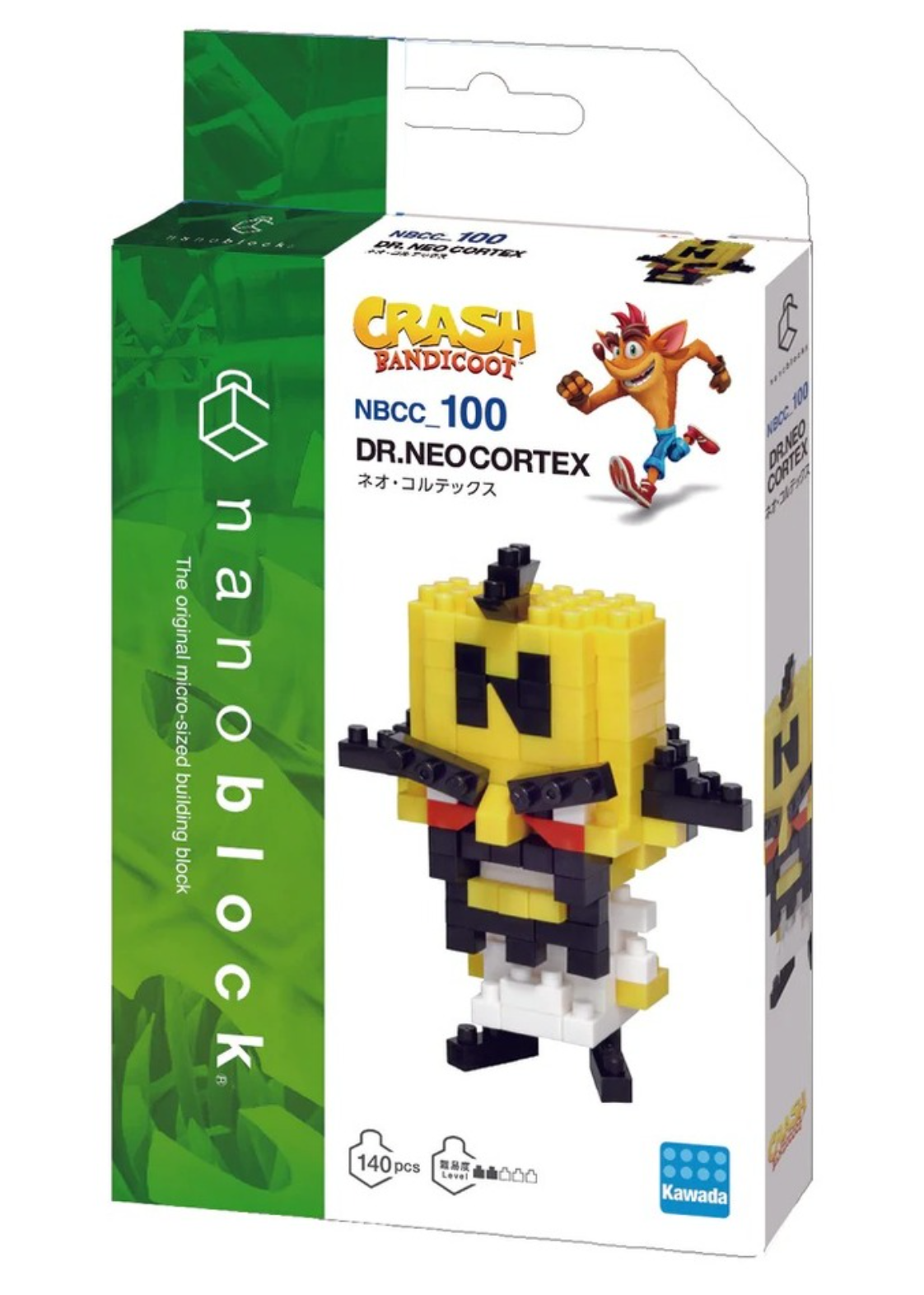 NANOBLOCK NBCC-100 CRASH BANDICOOT DR NEOCORTEX