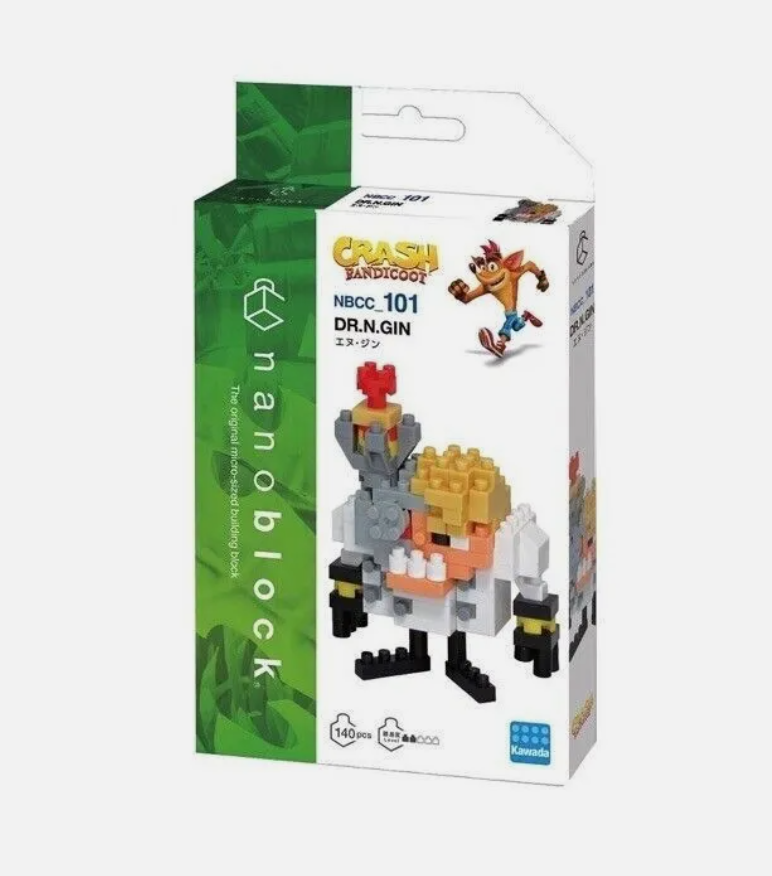 NANOBLOCK NBCC-101 CRASH BANDICOOT DR.N.GIN