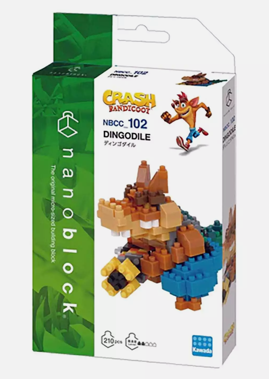 NANOBLOCK NBCC-102 CRASH BANDICOOT DINGODILE