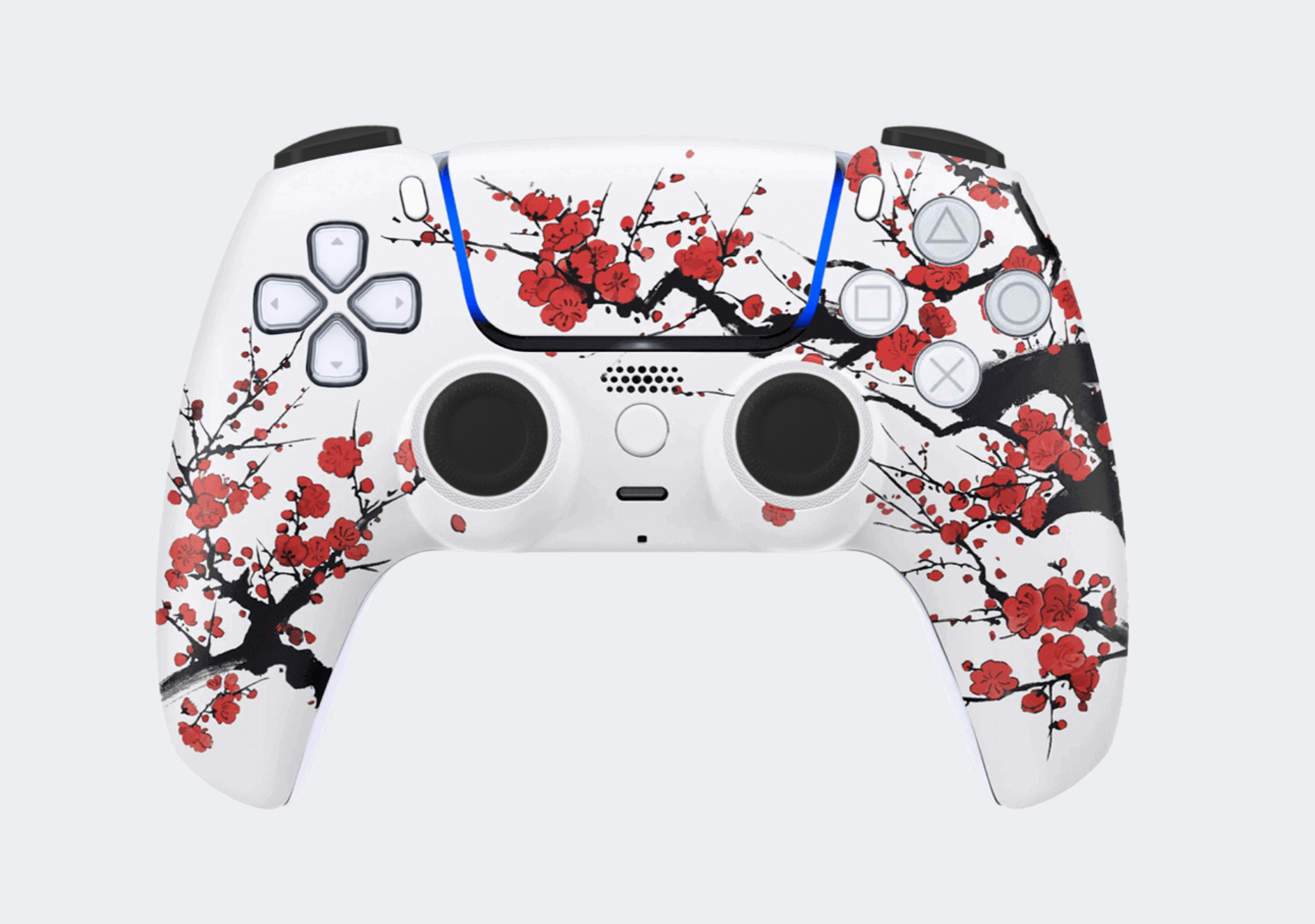 Winter Blossom - Custom PS5 Controller