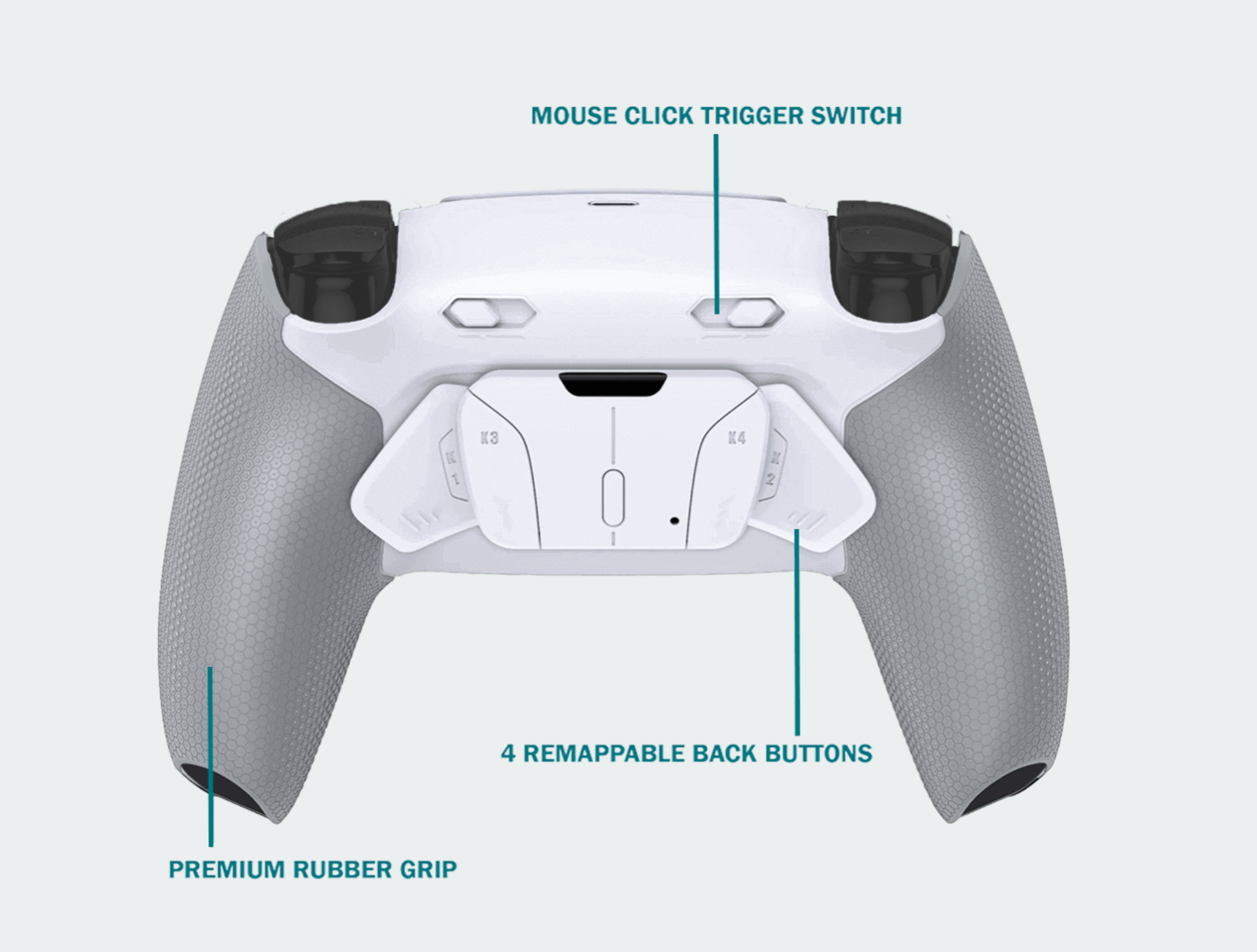 Winter Blossom - Custom PS5 Controller
