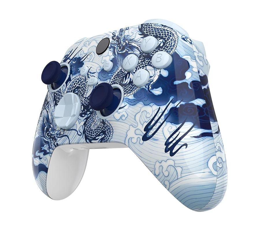 Blue Porcelain Dragon - Custom Xbox Series X/S Controller